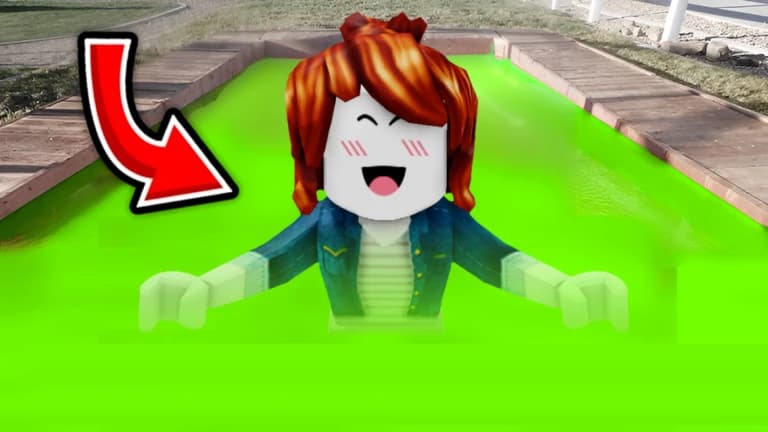 Biggest Slime Pool Dive Obby